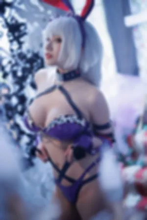 [Cosplay]角色扮演 黑贞兔女郎泳装