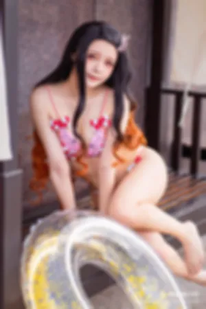 [Cosplay]角色扮演 鬼滅の刃 Kimetsu_no_Yaiba Nezuko_Kamado 竈門禰豆子