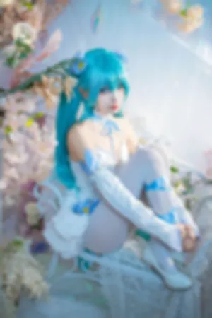 [Cosplay]角色扮演 初音 粉蝶花