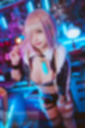 [Cosplay]角色扮演 Mash_Kyrielight マシュ・キリエライト Racing_Queen_Version