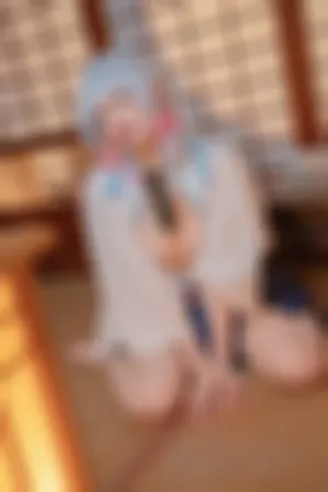 [Cosplay]角色扮演 绫华的小憩