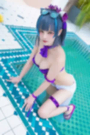 [Cosplay]角色扮演 Cheshire_Swimsuit