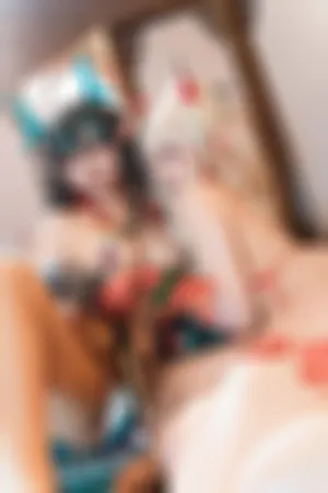 [Cosplay]角色扮演 明日方舟 年夕 旗袍 双人御守