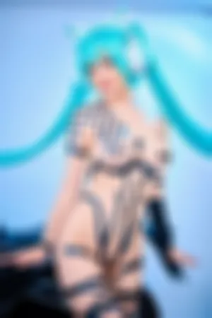 [Cosplay]角色扮演 初音未来 黑胶带 Hatsune_Miku_Black_Tape