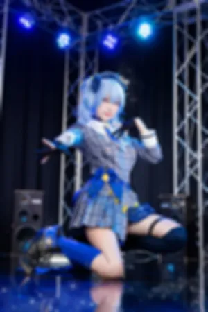 [Cosplay]角色扮演 Vtuber 星街彗星 Hoshimachi_Suisei