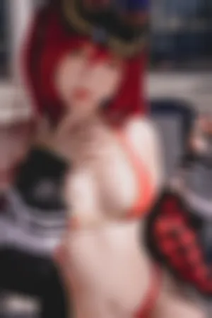 [Cosplay]角色扮演 hololive vtuber 泳装 Marine_Houshou 宝钟玛琳