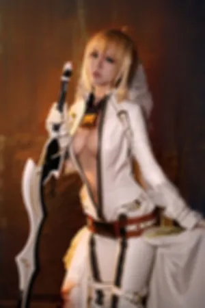 [Cosplay]角色扮演 FGO 白蔷薇姬 尼禄·克劳狄乌斯