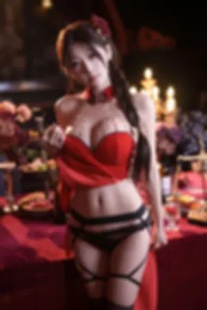 [Cosplay]角色扮演 春节场景素材