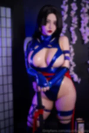 [Cosplay]角色扮演 漫威 超级英雄 灵蝶 Psylocke