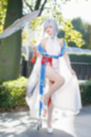 [Cosplay]角色扮演 原神 申鹤 神女