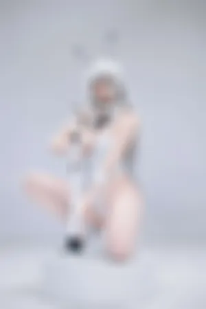 [Cosplay]角色扮演 碧蓝航线 恶毒 μ兵装 白兔