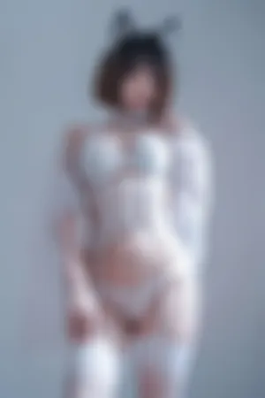 [Cosplay]角色扮演 猫耳 純白花嫁