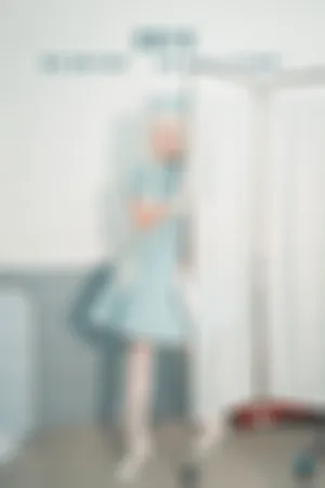 [Cosplay]角色扮演 蓝色 护士 甜蜜疗愈