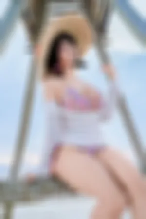 [Cosplay]角色扮演 自拍11月之四 海边 草帽 泳装 度假