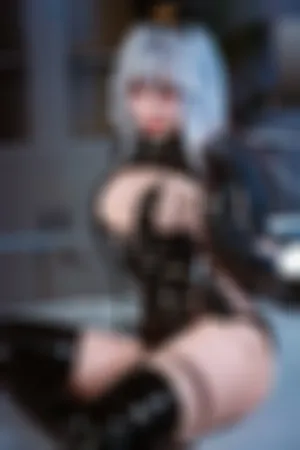 [Cosplay]角色扮演 碧蓝航线 黑漆皮护士 华盛顿