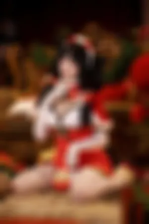 [Cosplay]角色扮演 碧蓝航线 大潮#圣诞