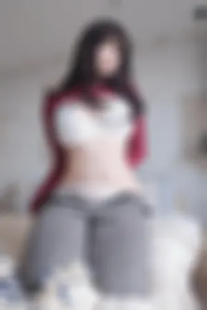 [FuLi]米友福利 红色毛衣的丰满妹妹