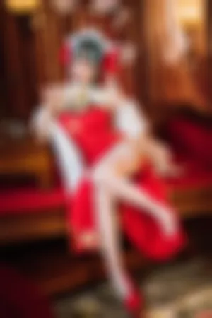 [Cosplay]角色扮演 碧蓝航线 柴郡 旗袍