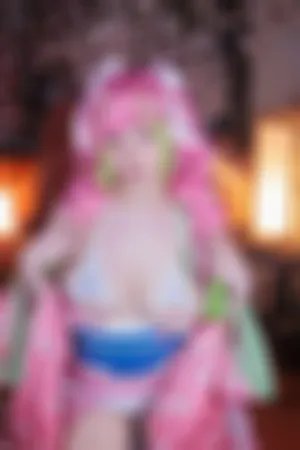 [Cosplay]角色扮演 鬼灭之刃 甘露寺蜜璃 MITSURI