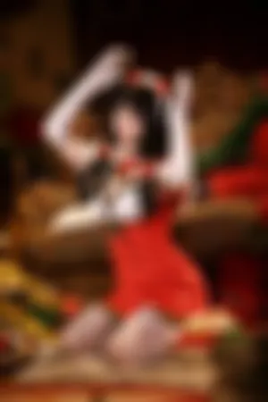 [Cosplay]角色扮演 碧蓝航线 大潮 圣诞