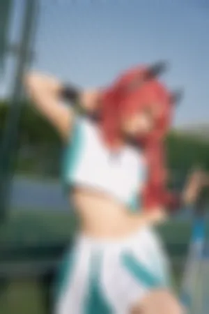 [Cosplay]角色扮演 碧蓝航线 布莱默顿 炙热的网球练习