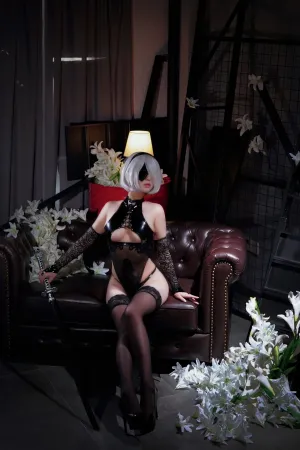 [Cosplay]角色扮演 尼尔 机械纪元 2B 靡烟 旗袍